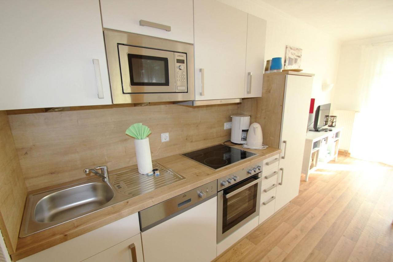 Meeresblick Residenzen FeWo 32, inklusive Sauna und Schwimmbadnutzung im AHOI Sellin Goehren  Exterior foto