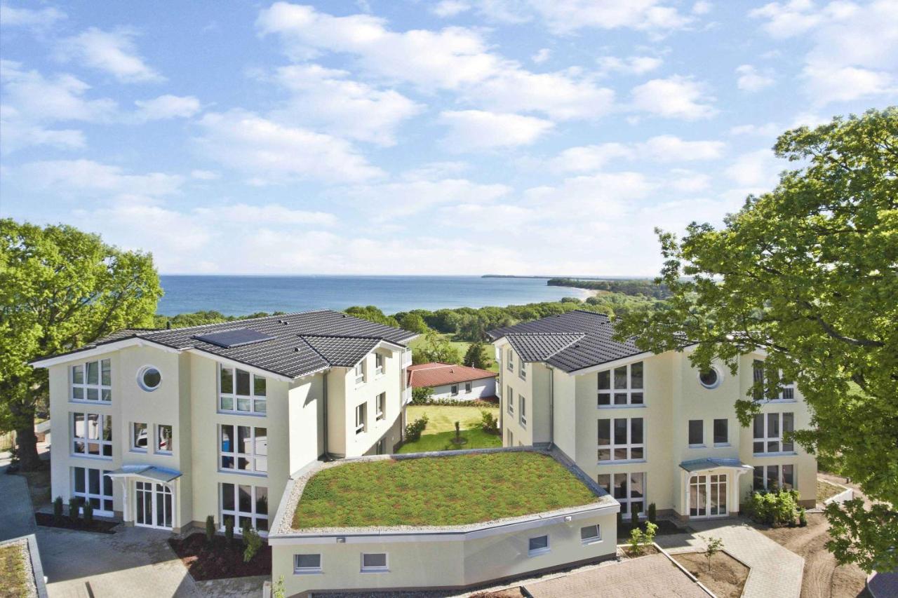 Meeresblick Residenzen FeWo 32, inklusive Sauna und Schwimmbadnutzung im AHOI Sellin Goehren  Exterior foto